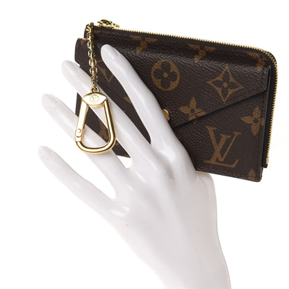 Louis Vuitton Monogram Recto Verso Card Holder Black 2 of 7