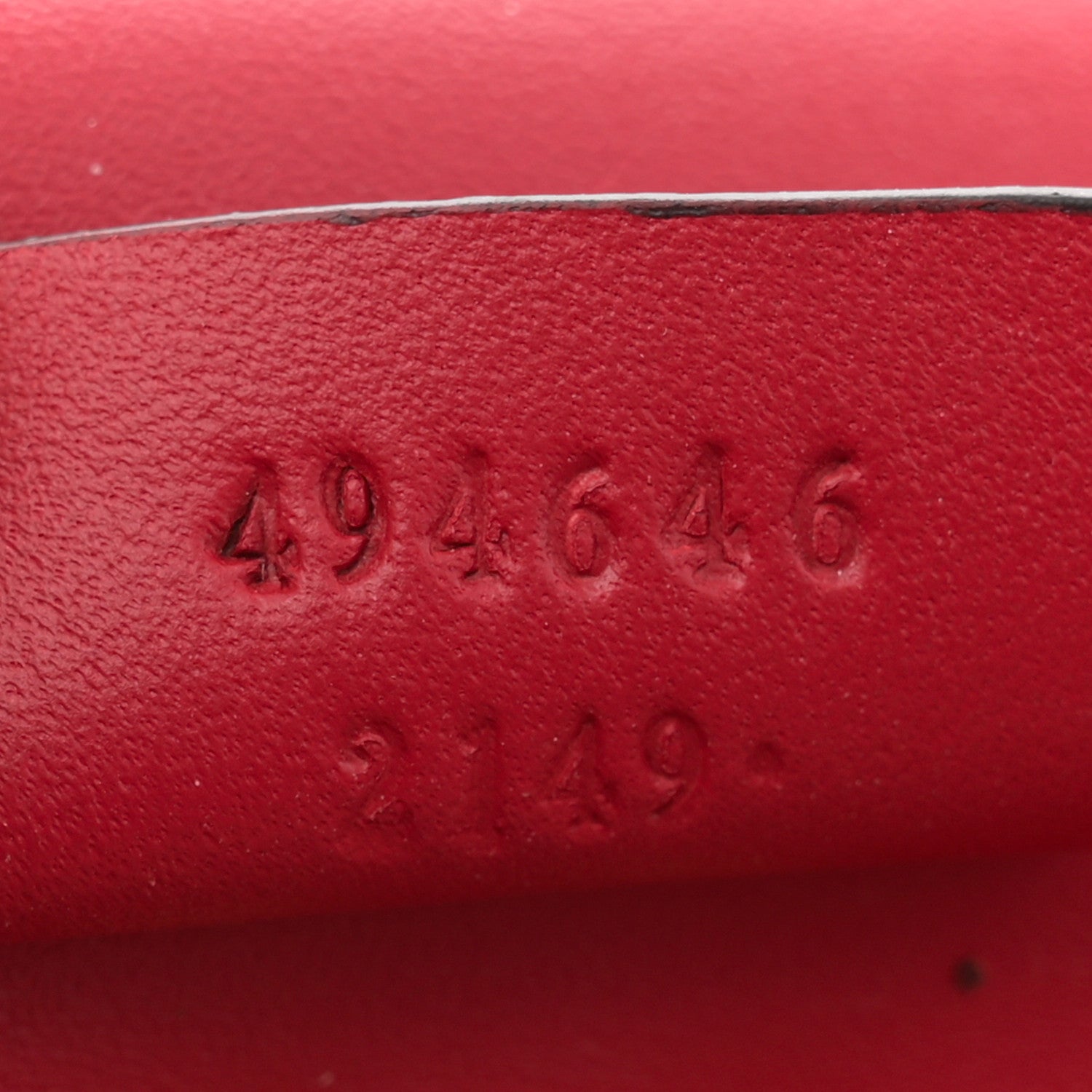 Gucci Calfskin Super Mini Sylvie Chain Shoulder Bag Hibiscus Red 7 of 14