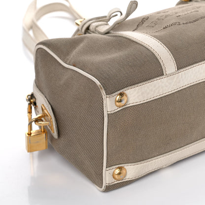 Prada Jacquard Logo Tote Corda Talco 7 of 14