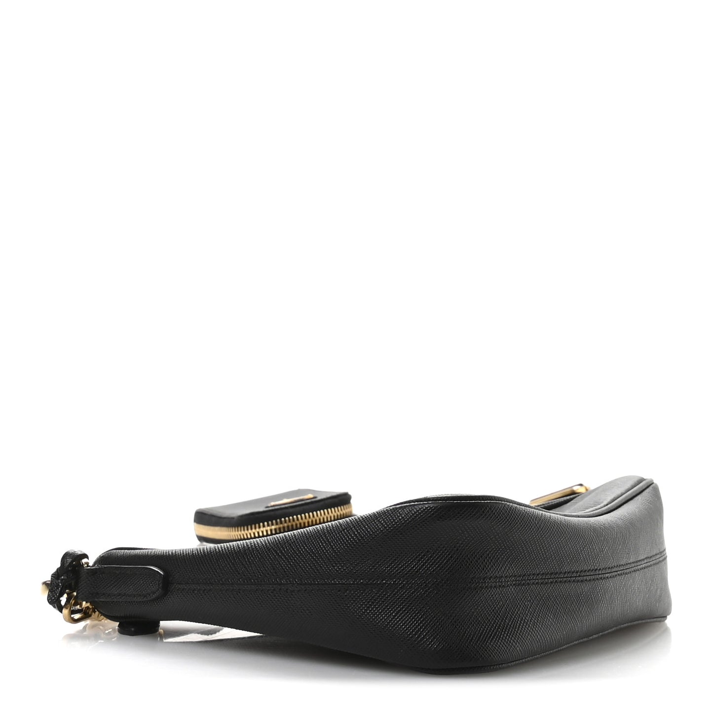 Saffiano Lux Re-Edition 2005 Shoulder Bag Black
