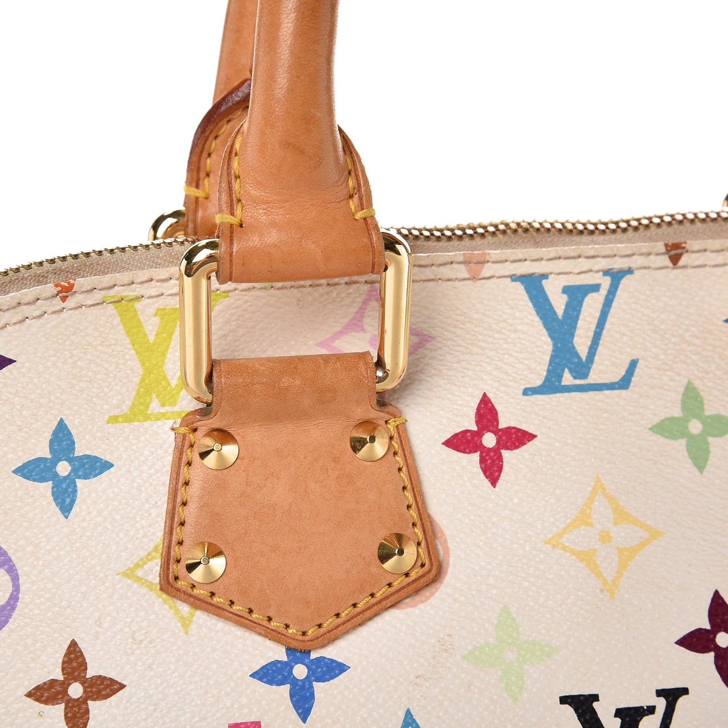 Monogram Multicolor Alma White