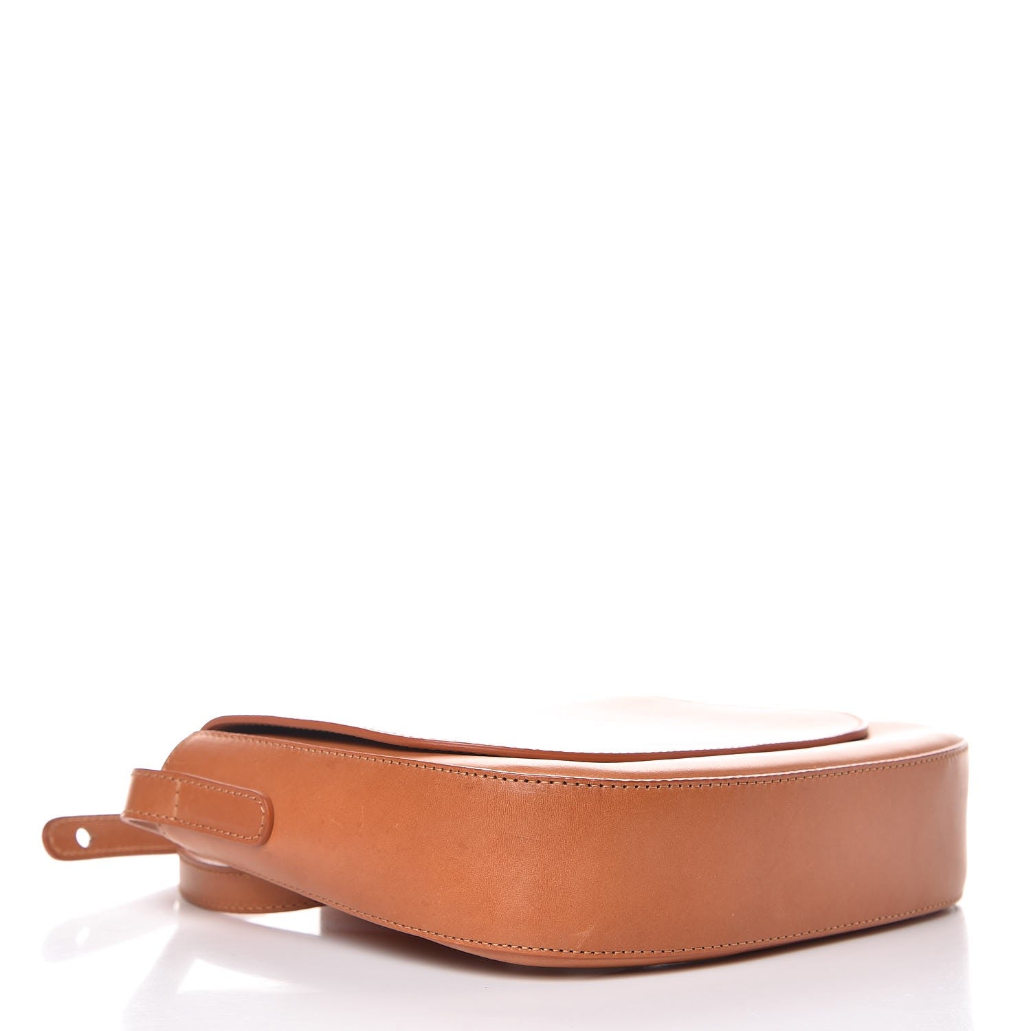 Mansur Gavriel Calfskin Flap Crossbody Bag Cammello 4 of 9