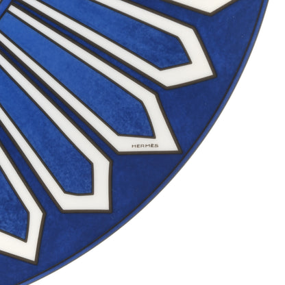 Hermes Porcelain Bleus D'Ailleurs Dinner Plate 5 of 8