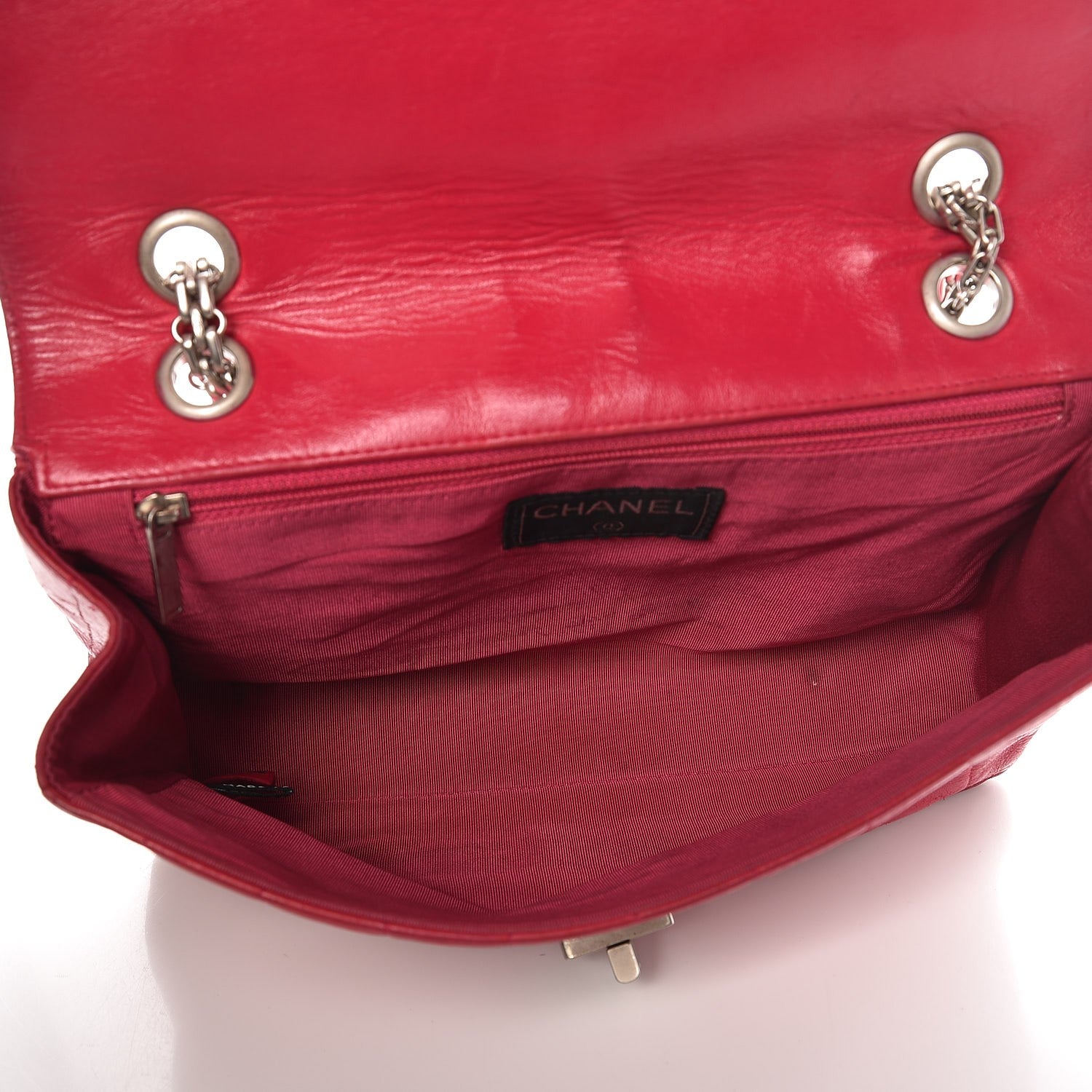 Chanel Aged Calfskin Chocolate Bar Reissue Mademoiselle Flap Pink 3 of 15