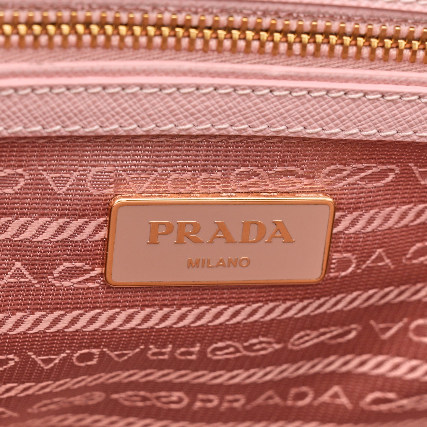 Saffiano Lux Small Double Zip Tote Orchidea