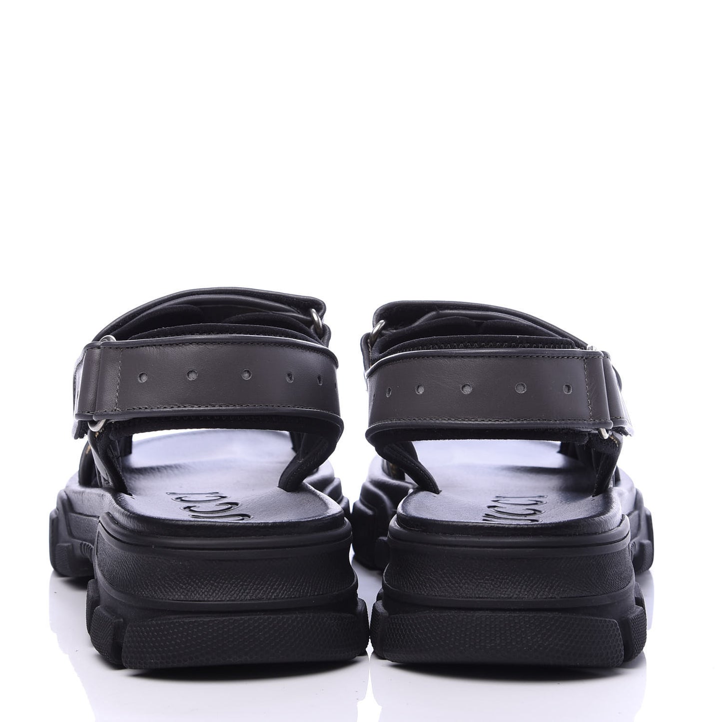 X SEGA Nappa Mesh Mens Aguru Sandals 9 Loess Black