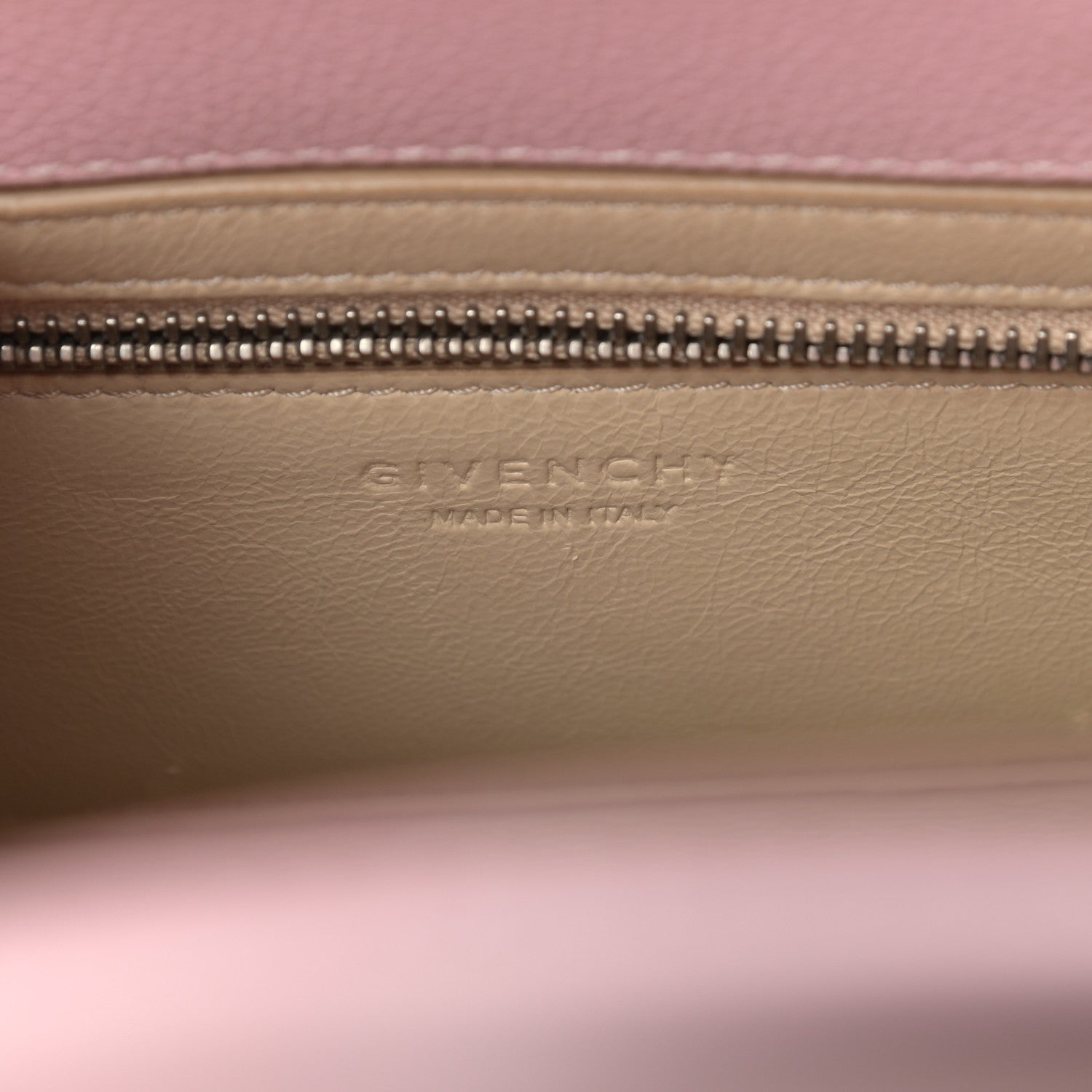 Givenchy Grained Calfskin Mini Horizon Satchel Bright Pink 6 of 11