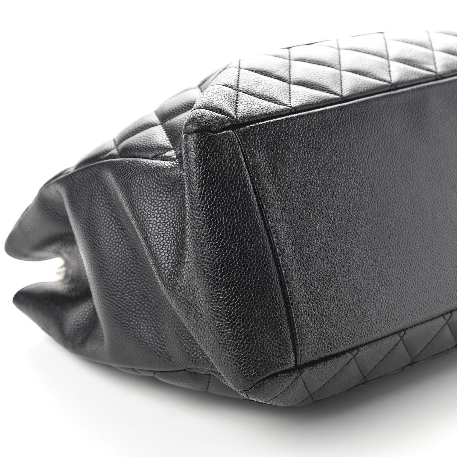 Chanel Caviar Quilted Grand Shopping Tote GST Black 6 of 10