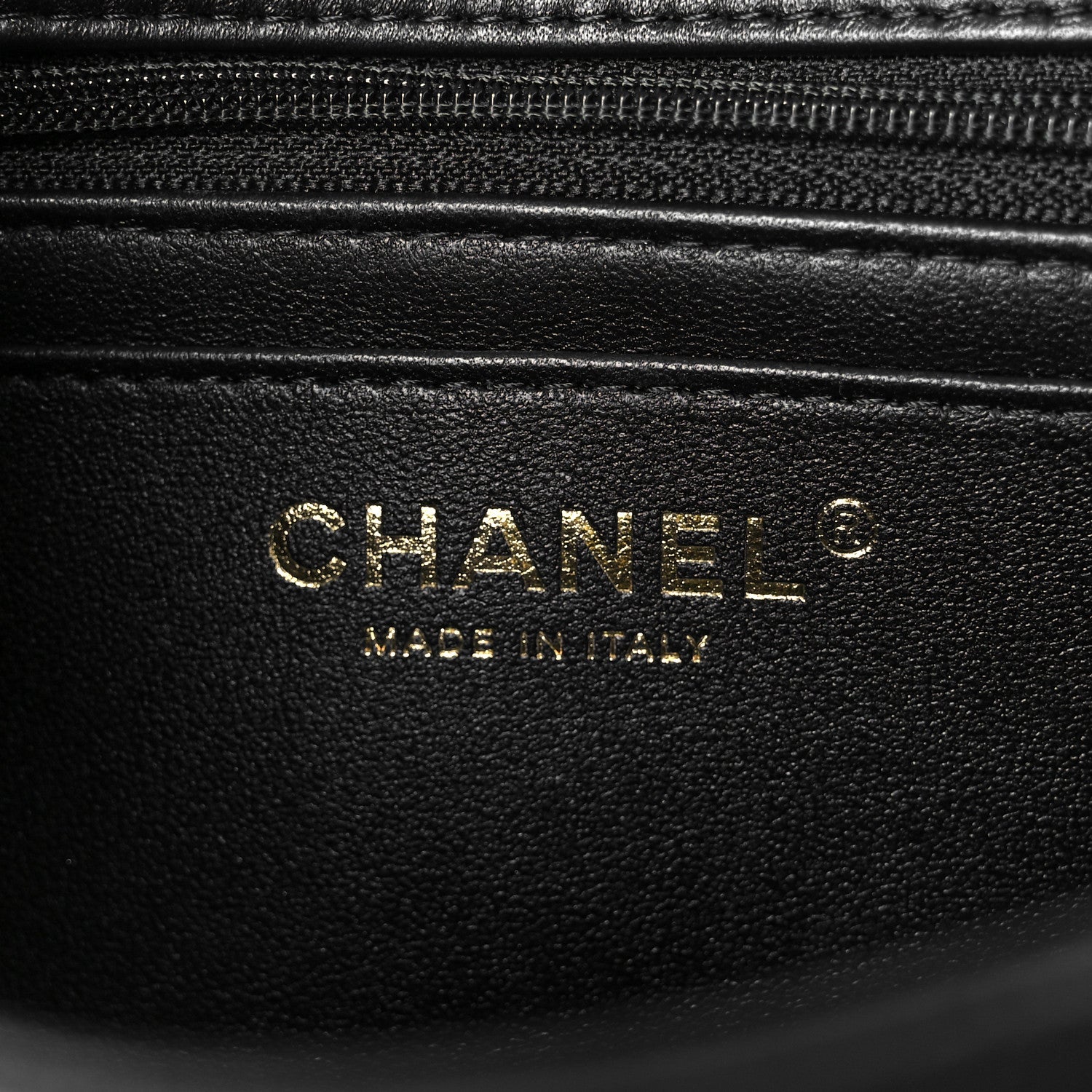 Chanel Lambskin Quilted Mini Top Handle Rectangular Flap Black 6 of 11