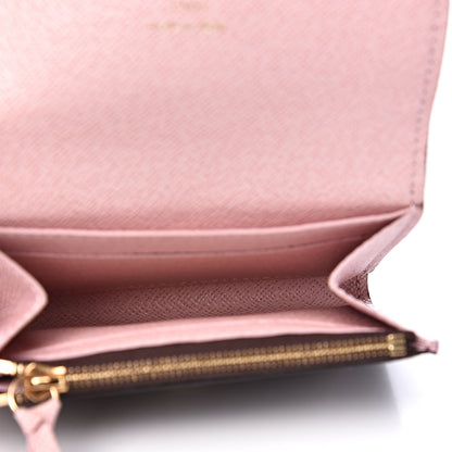Louis Vuitton Monogram Rosalie Coin Purse Rose Ballerine 5 of 8