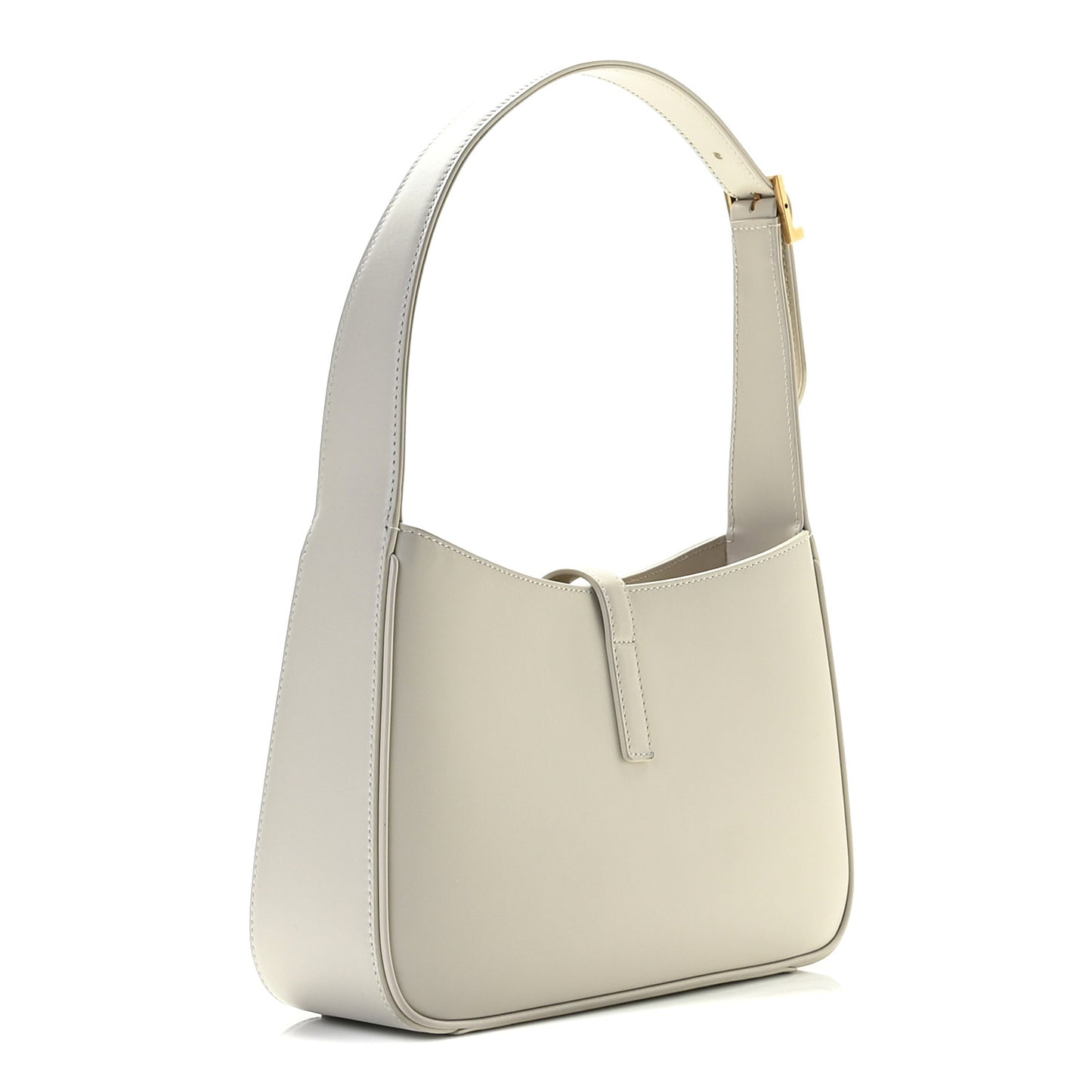 Smooth Calfskin Le 5 A 7 Hobo Blanc Vintage