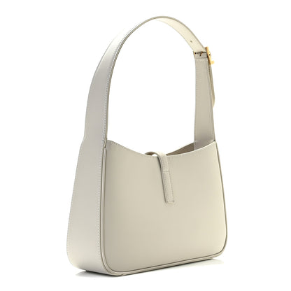Saint Laurent Smooth Calfskin Le 5 A 7 Hobo Blanc Vintage 2 of 12