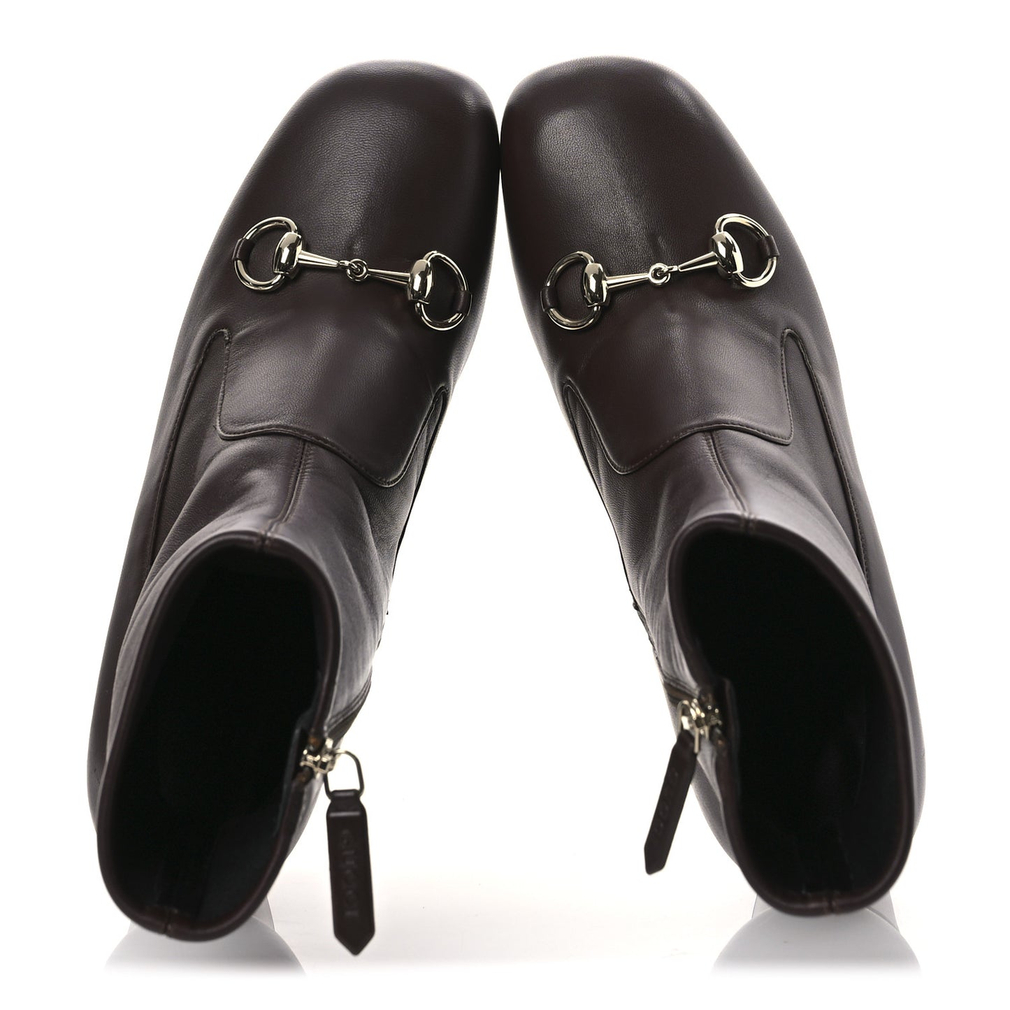 Nappa Horsebit Ankle Boots 39 Brown