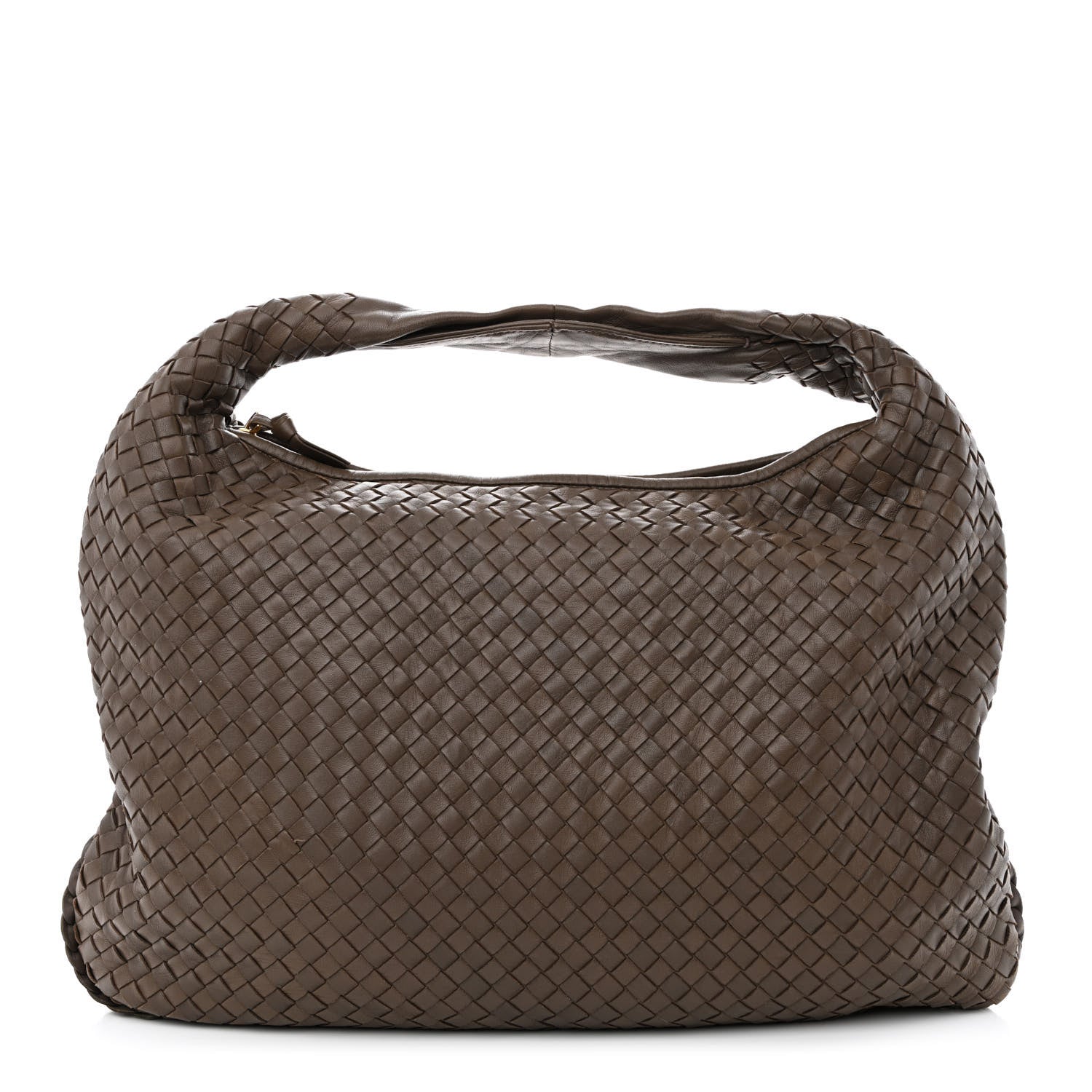 Bottega Veneta Nappa Intrecciato Large Veneta Hobo Ebano 1 of 11