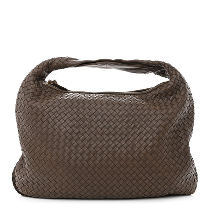 Bottega Veneta Nappa Intrecciato Large Veneta Hobo Ebano 1 of 11