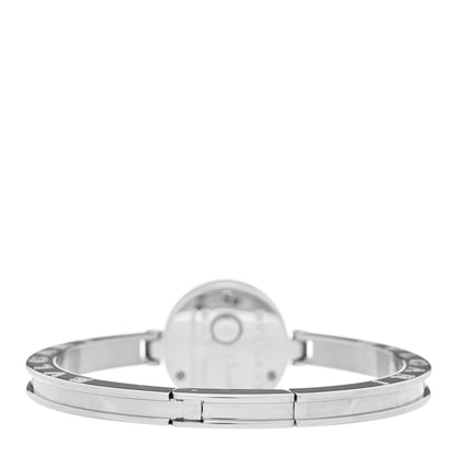 Bulgari Stainless Steel Diamond Bezel 22mm B.Zero1 Quartz Watch White 3 of 4