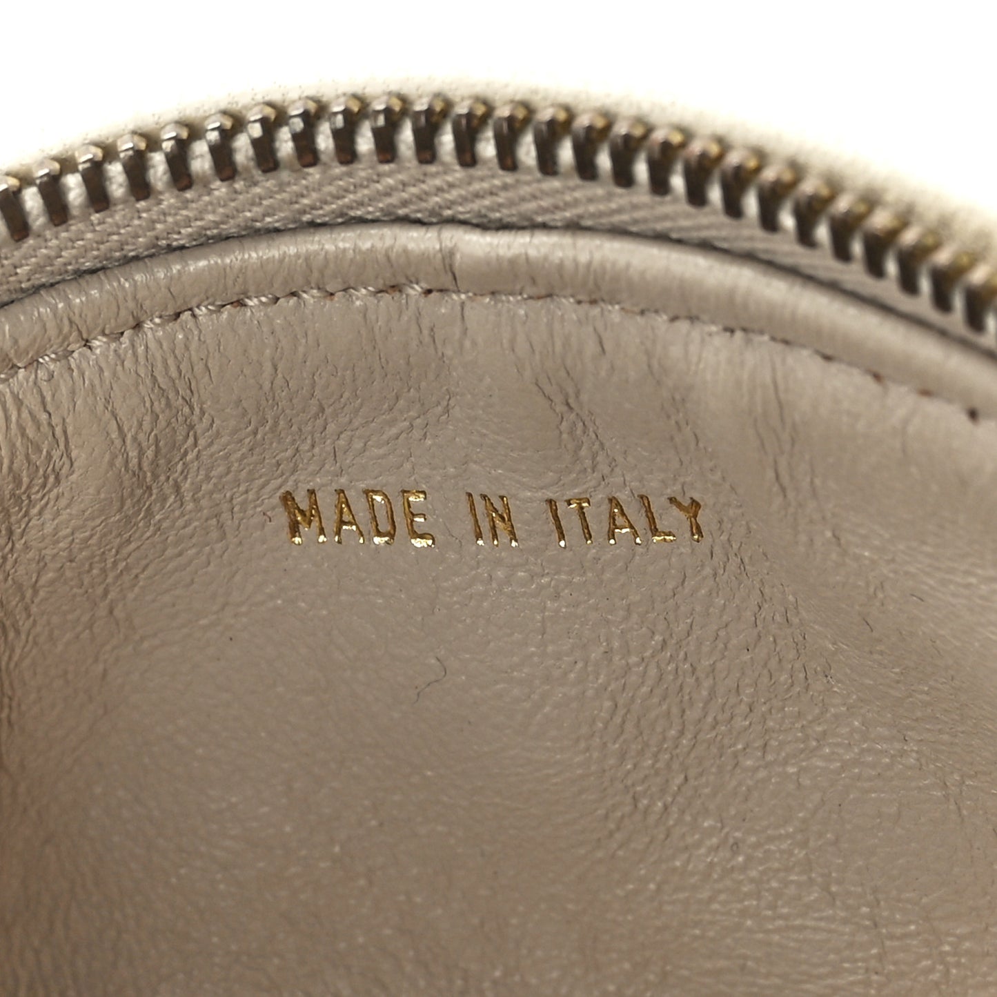 Lambskin Quilted Waist Belt Bag Beige