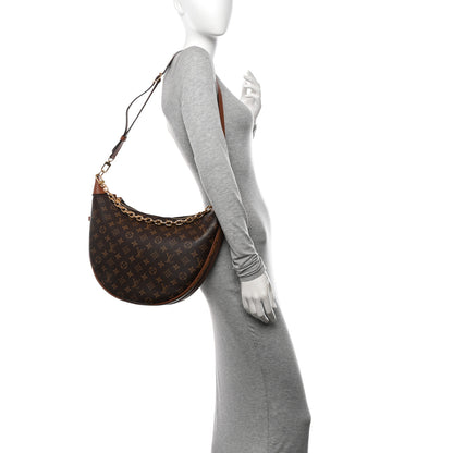 Louis Vuitton Reverse Monogram Loop Hobo 2 of 9