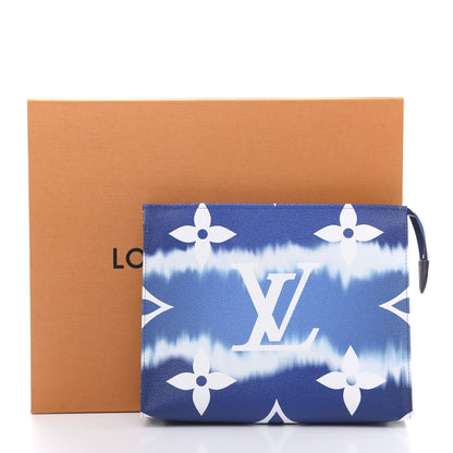 Louis Vuitton Monogram Escale Toiletry Pouch 26 Blue 10 of 10