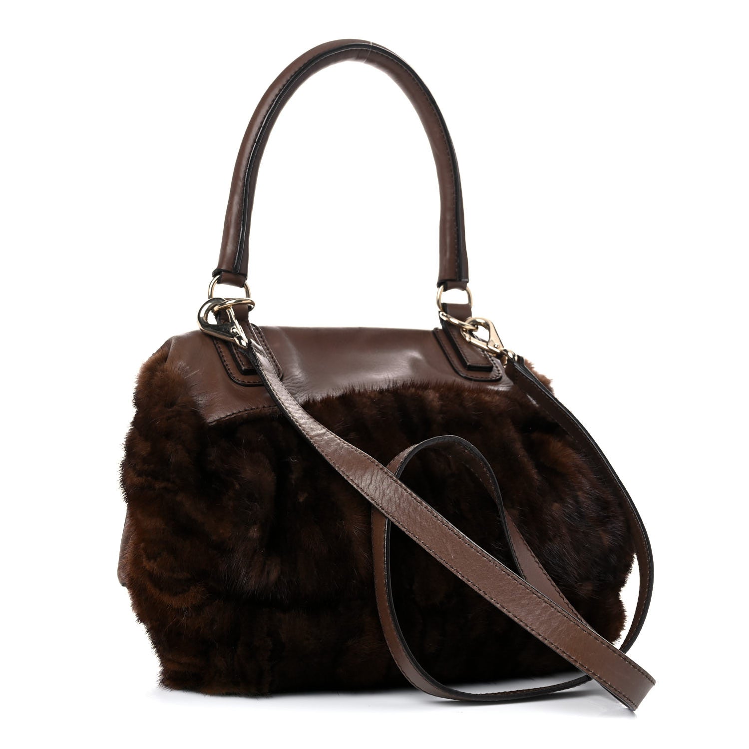 Givenchy Mink Lambskin Small Pandora Brown 3 of 18