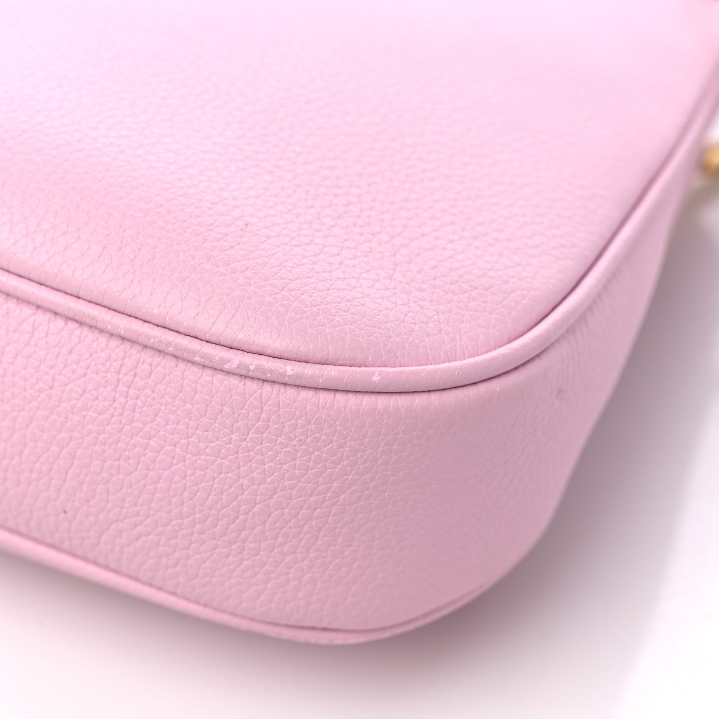 Calfskin Small La Medusa Hobo Crossbody Pink