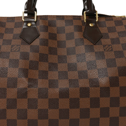 Louis Vuitton Damier Ebene Speedy 30 7 of 9