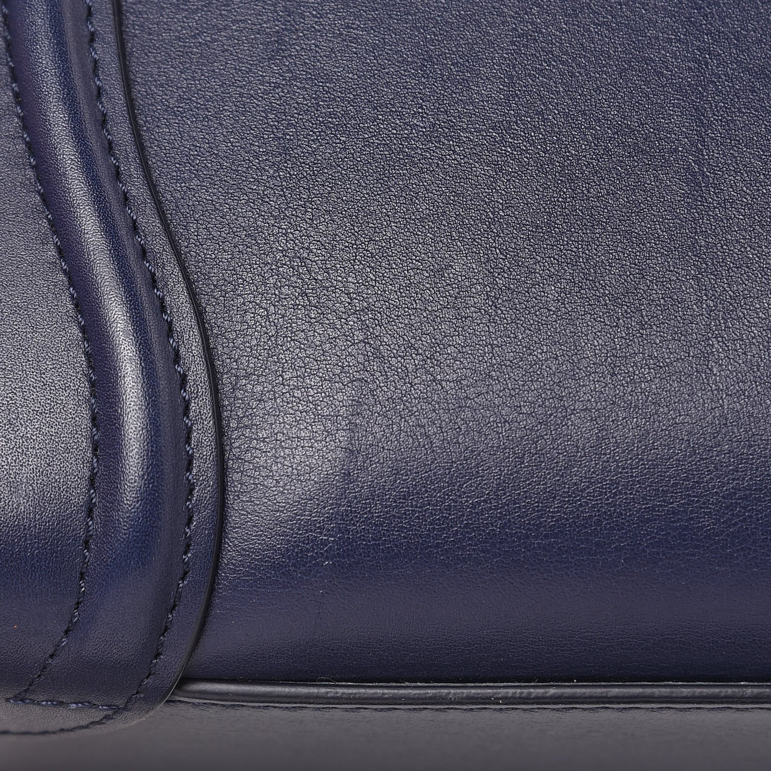 Celine Smooth Calfskin Nano Luggage Ink 9 of 11