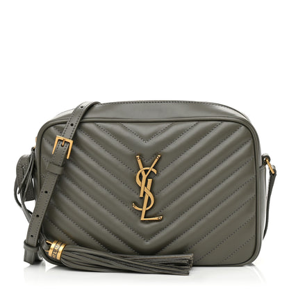 Saint Laurent Calfskin Matelasse Monogram Lou Camera Bag Seaweed 1 of 11