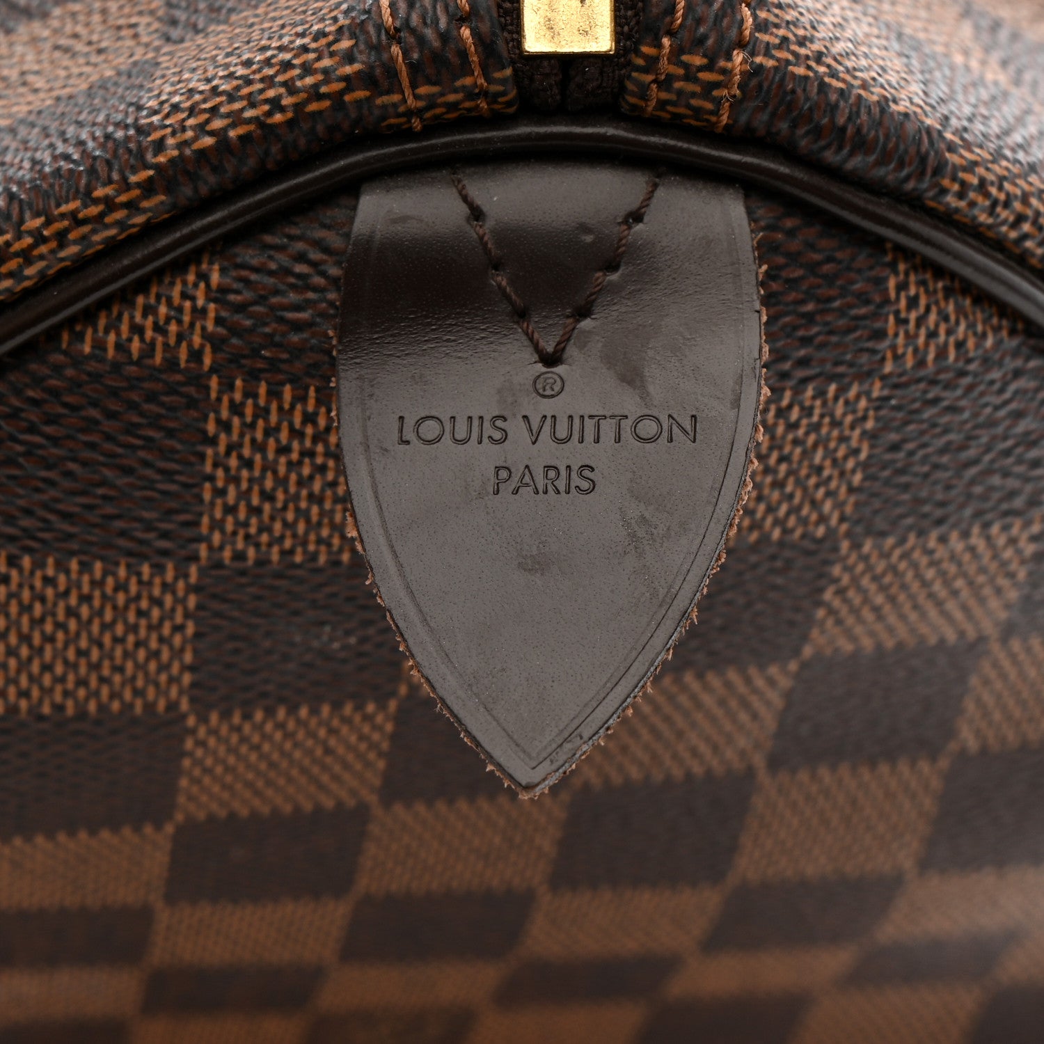 Louis Vuitton Damier Ebene Speedy 35 6 of 10