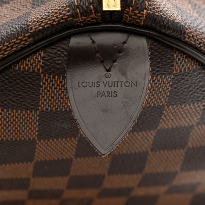 Louis Vuitton Damier Ebene Speedy 35 6 of 10