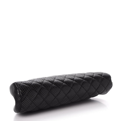 Chanel Lambskin Perforated Timeless Clutch Black 4 of 10