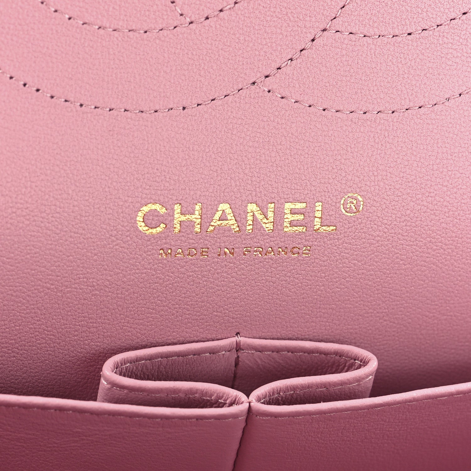 Chanel Caviar Quilted Jumbo Double Flap Pink 6 of 11