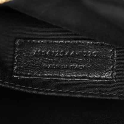 Saint Laurent Calfskin Matelasse Monogram Lou Camera Bag Black 7 of 11