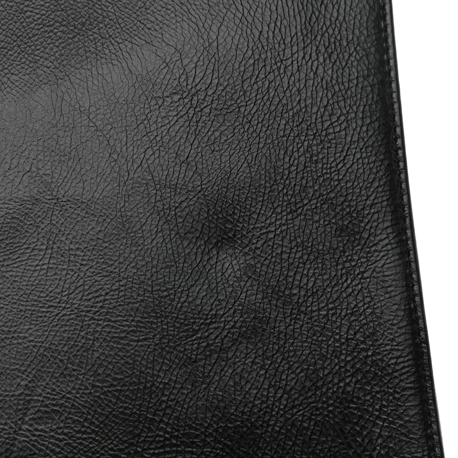 Chanel Shiny Aged Calfskin North South Shopping Bag Black 12 of 14