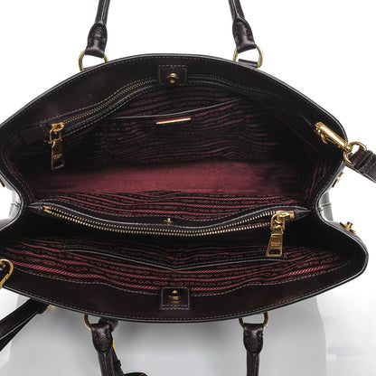 Prada Saffiano Lux Large Tote Granato 5 of 7