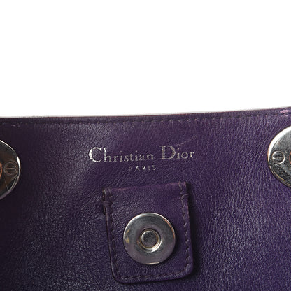 Christian Dior Nubuck Large Diorissimo Tote Beige Purple 6 of 12