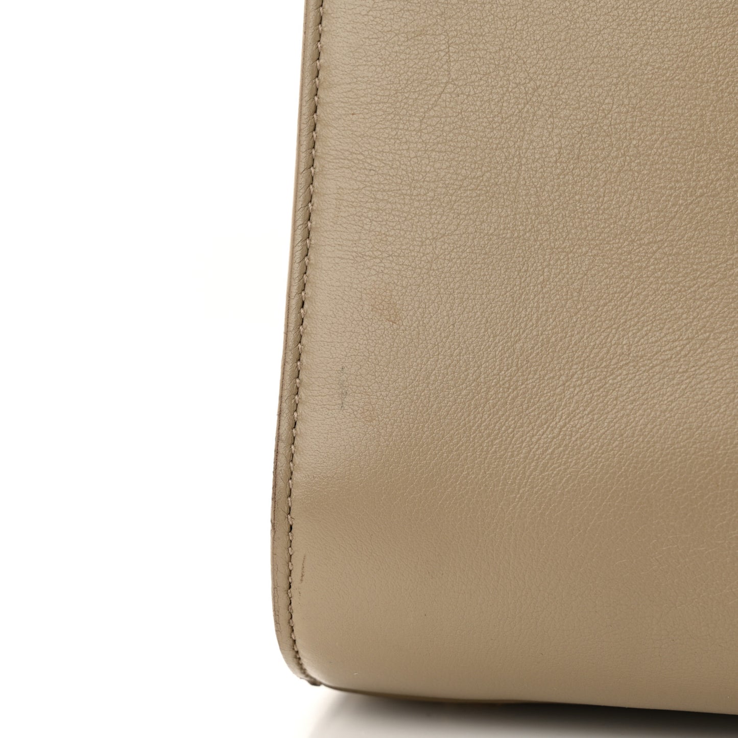 Calfskin Large Sac de Jour Carryall Beige