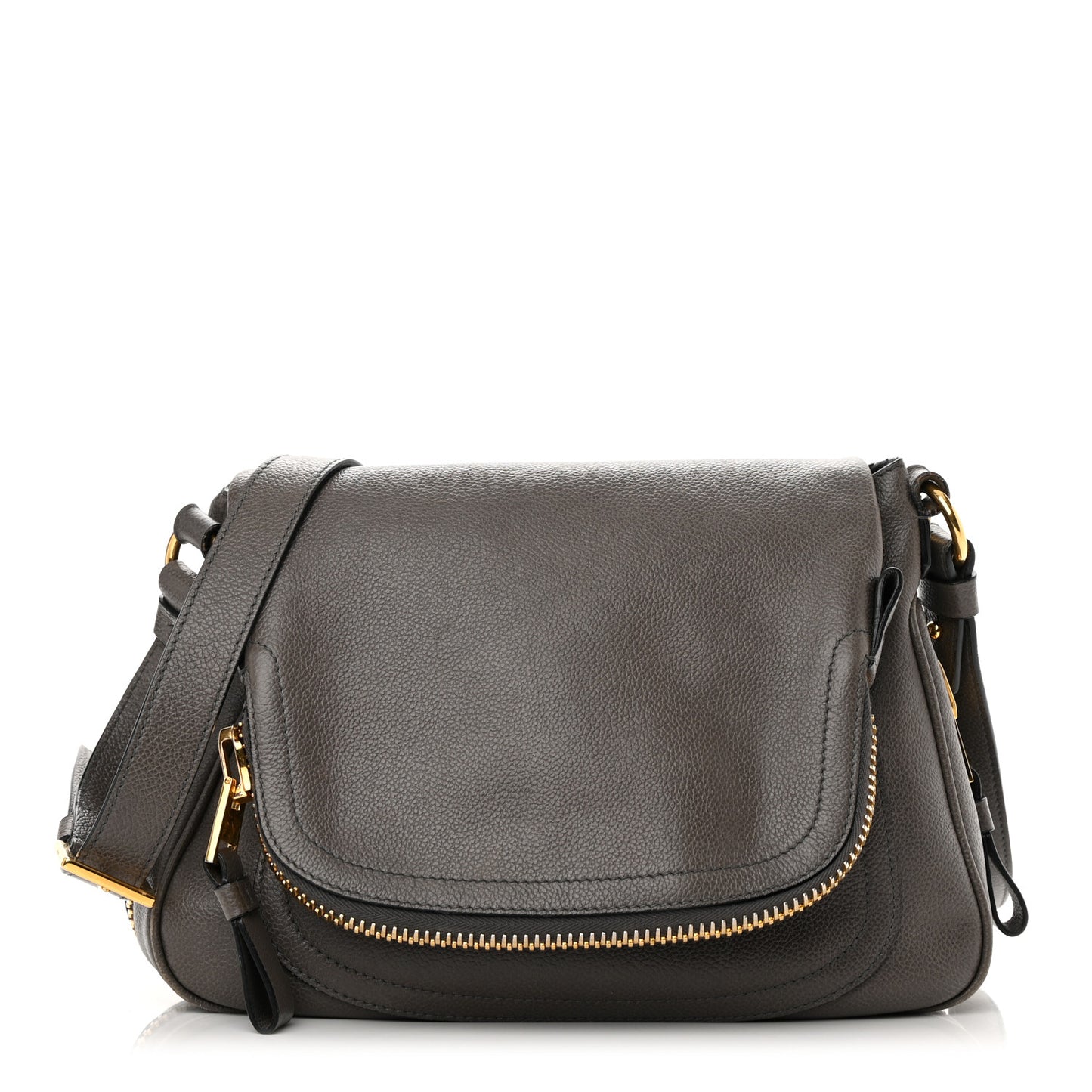 Grained Calfskin Medium Jennifer Dark Brown