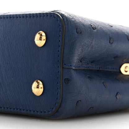 Louis Vuitton Ostrich Capucines Mini Indigo 9 of 9
