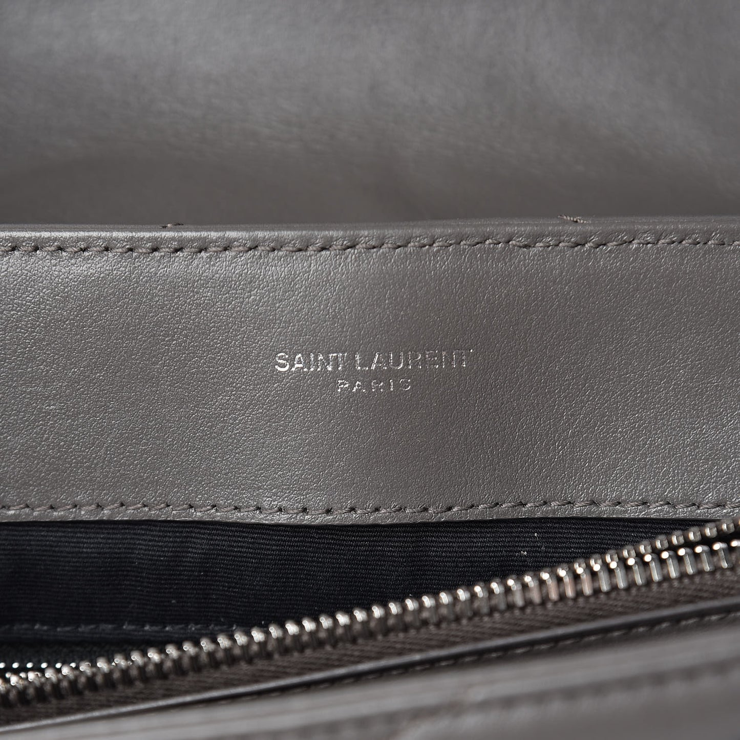 Calfskin Y Quilted Monogram Medium Loulou Chain Satchel Earth