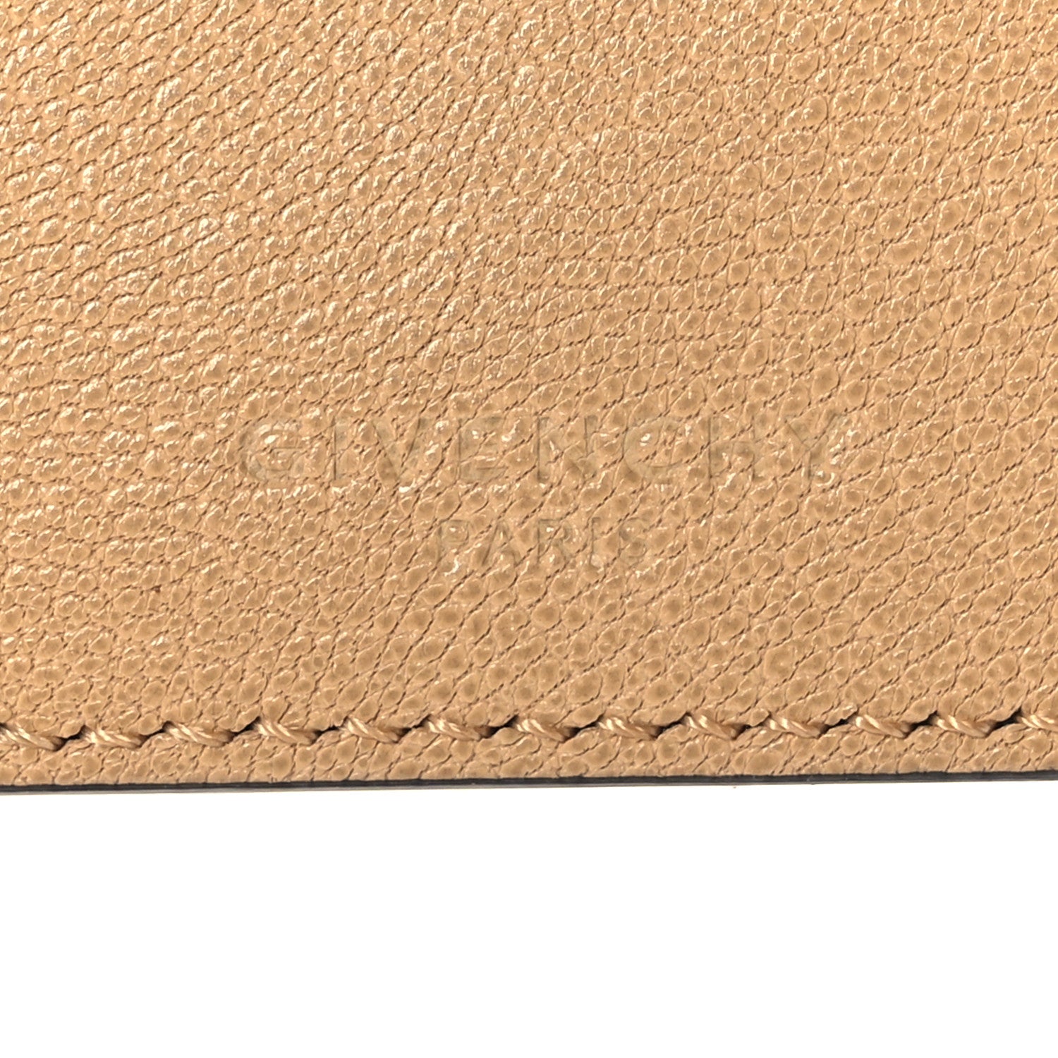 Givenchy Sugar Goatskin GV3 Wallet Beige Blue 6 of 8