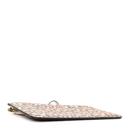 Louis Vuitton Monogram Giant Wild At Heart Neverfull MM Pochette Black 4 of 6