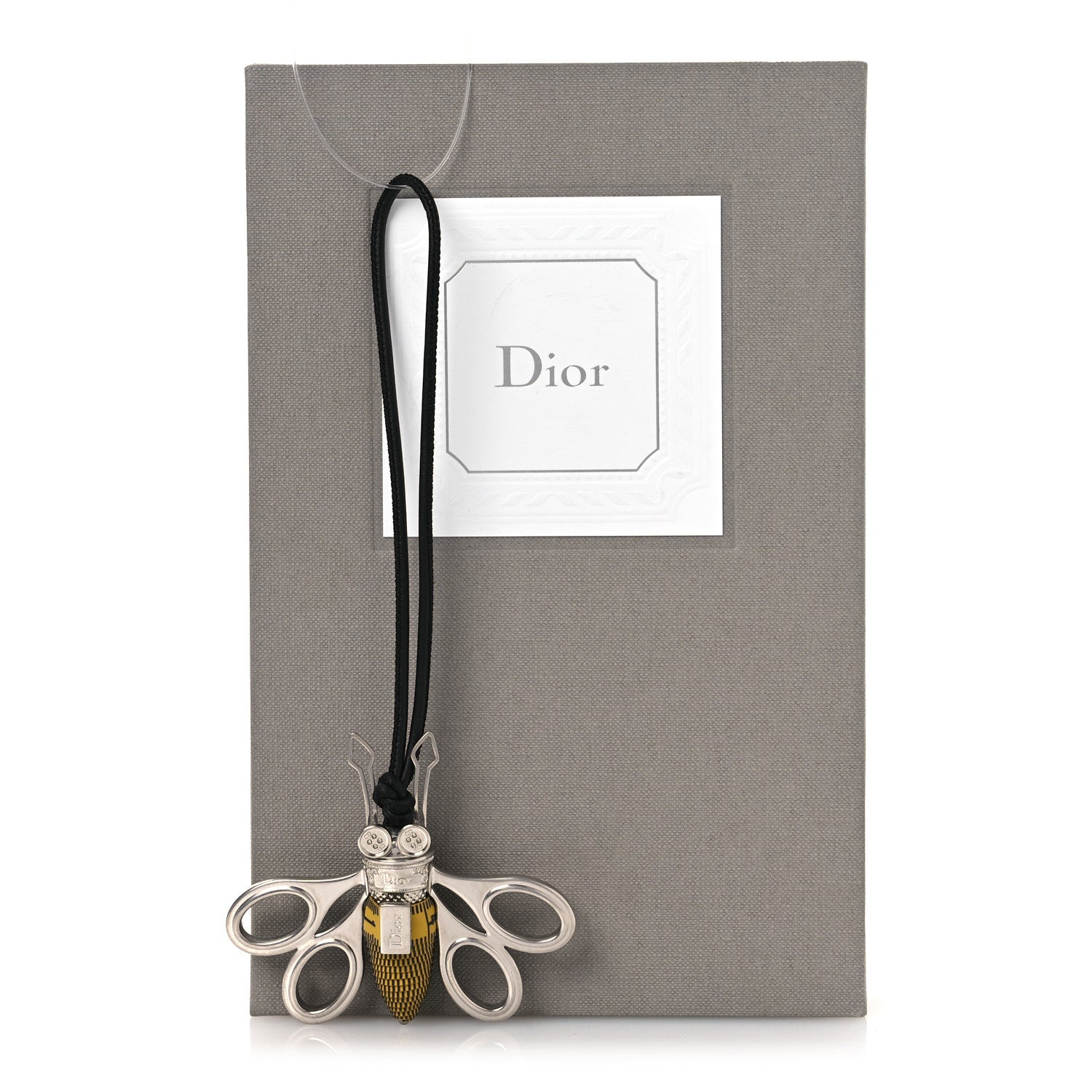 Christian Dior Metal Bee Charm Silver 5 of 5