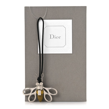 Christian Dior Metal Bee Charm Silver 5 of 5