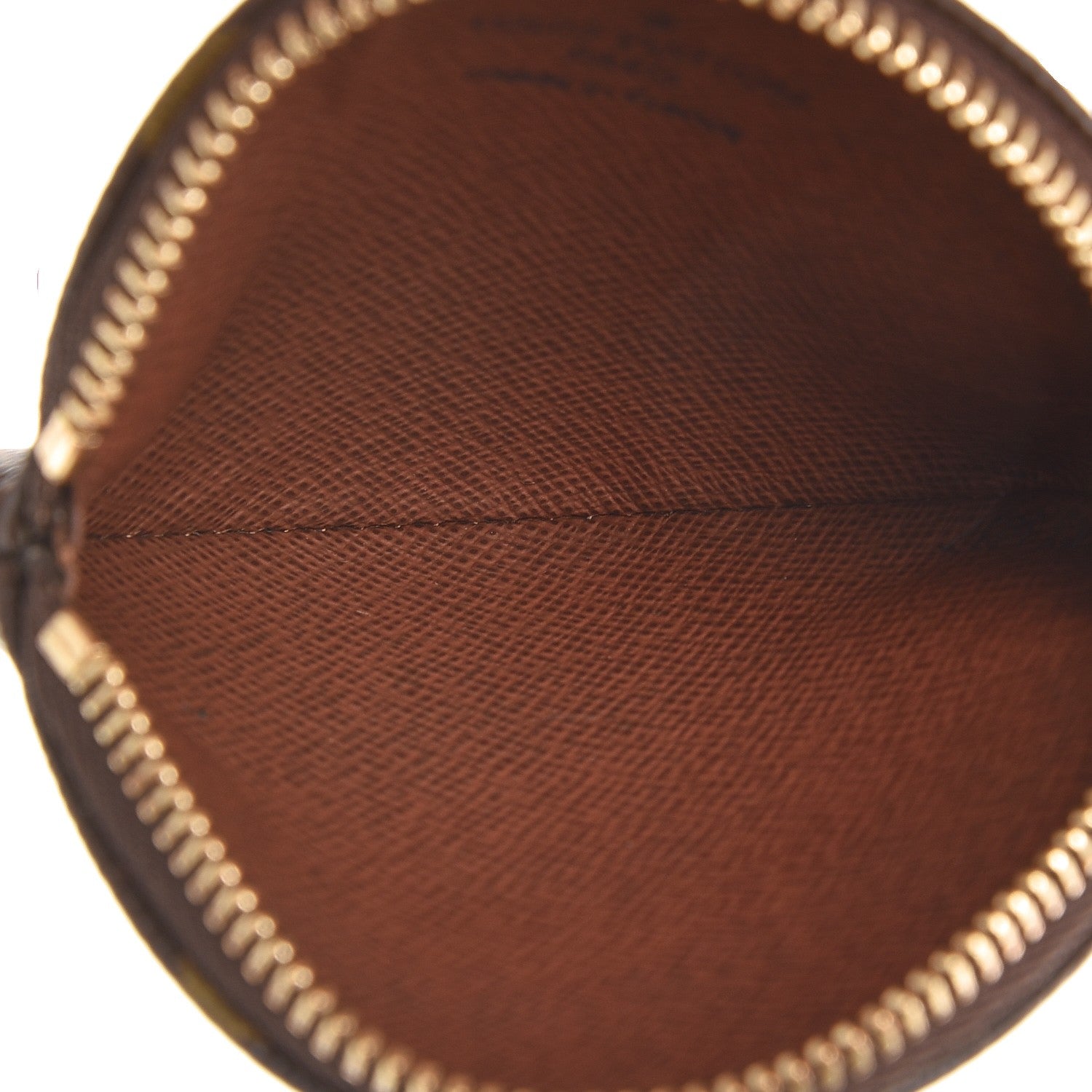 Louis Vuitton Monogram Round Coin Purse 5 of 6