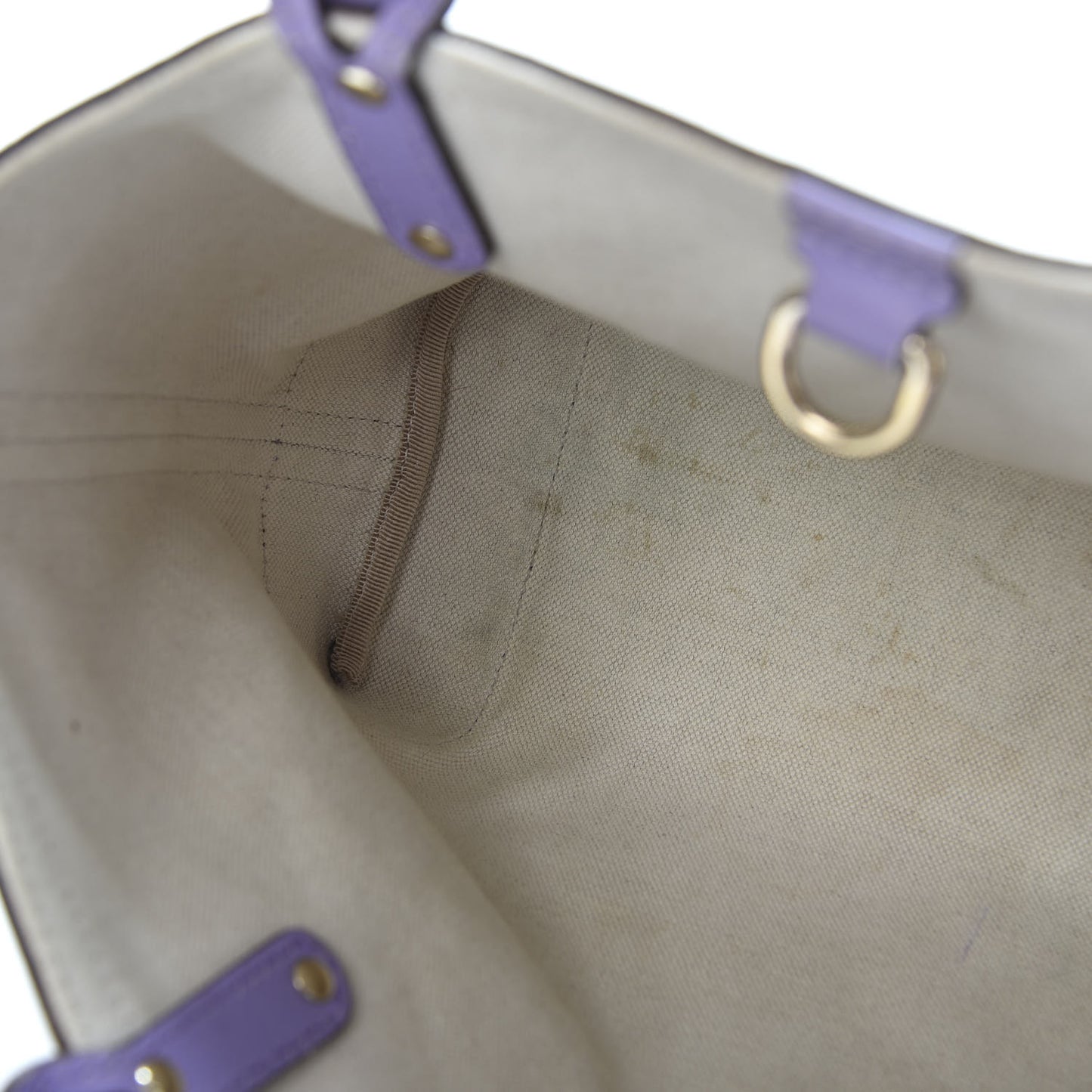 Monogram Small Craft Tote Lilac