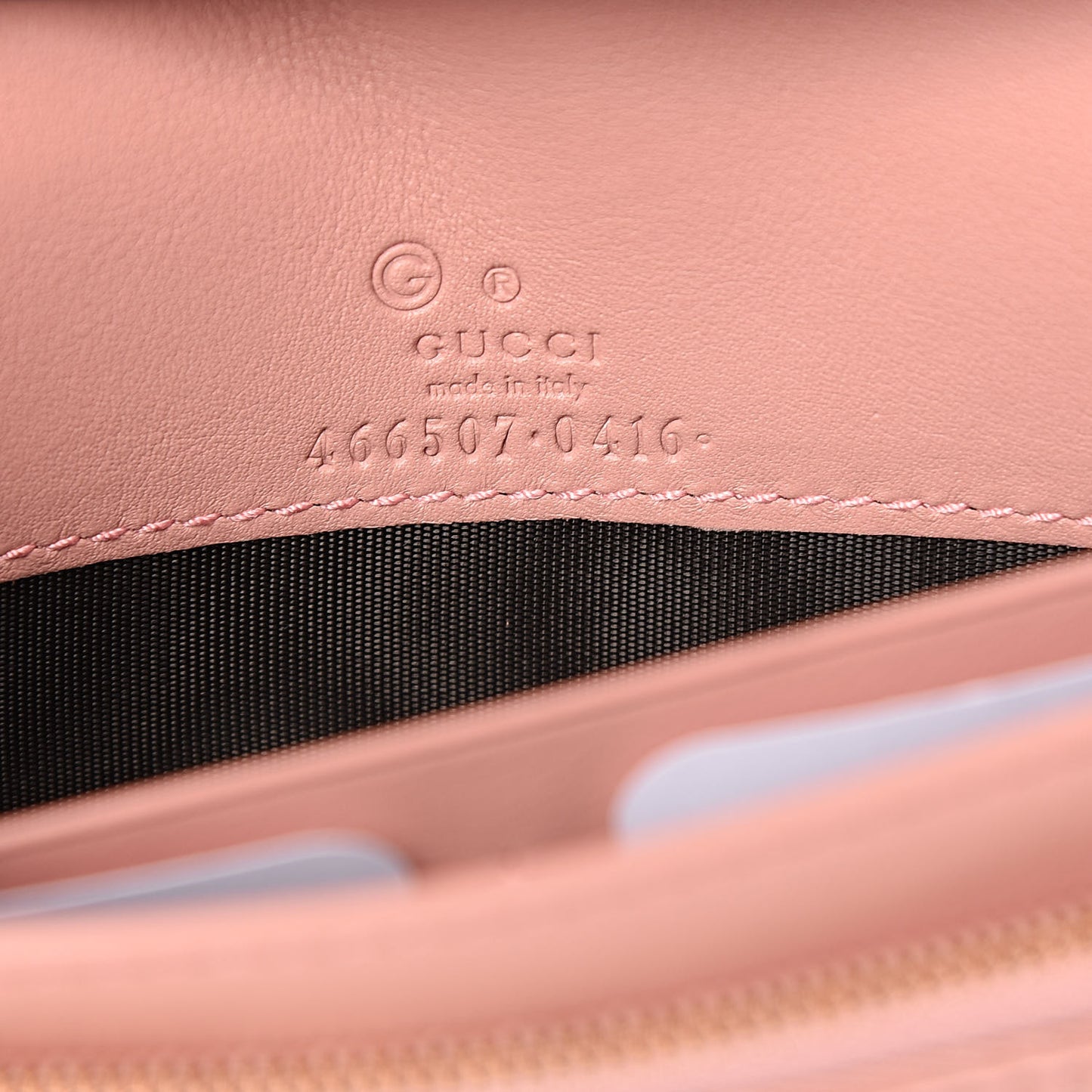 Microguccissima Crossbody Wallet Soft Pink