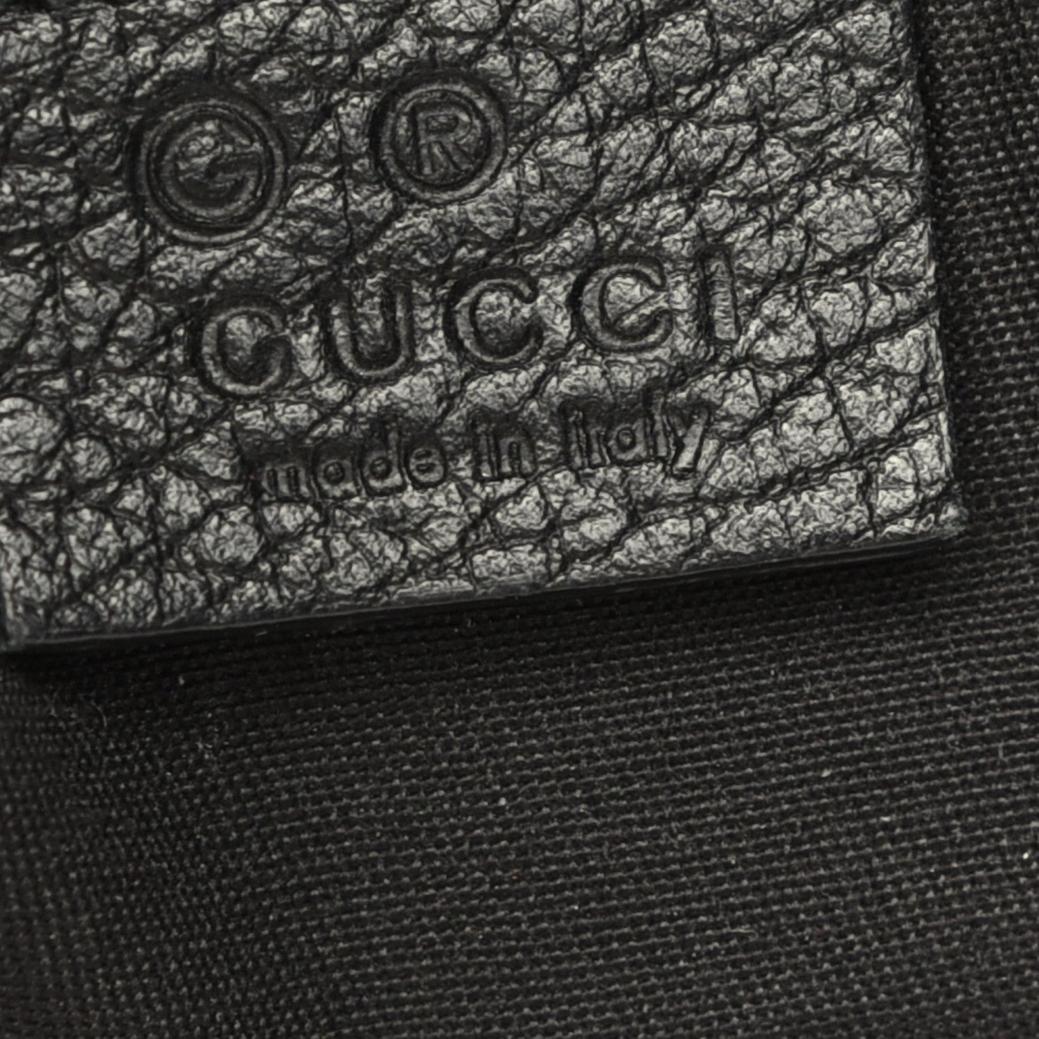 Gucci Denim Monogram Hobo Black 6 of 13