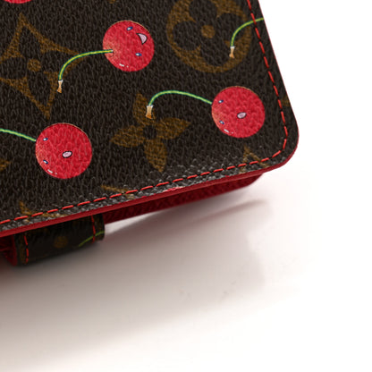 Louis Vuitton Monogram Cerises Compact Zippe Wallet 10 of 10