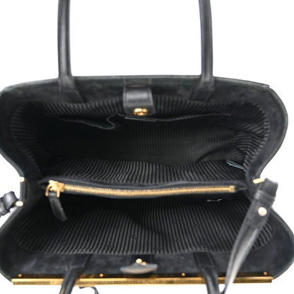Fendi Vitello Elite Regular 2Jours Tote Black 5 of 10